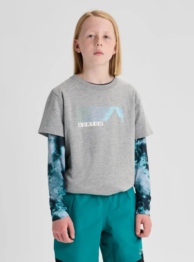 Burton Elmore t-shirt barn atlantic teal kortärm