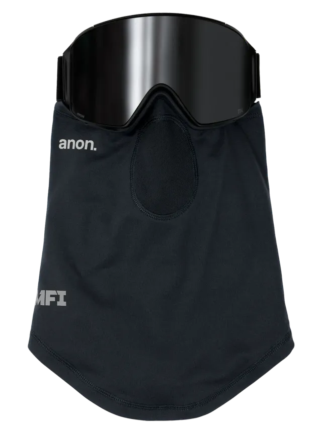 Anon MFI Lightweight halsvärmare svart tunn