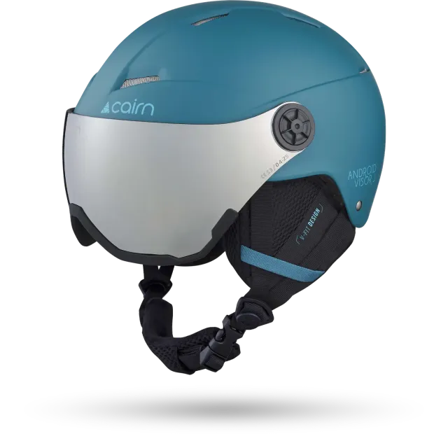 Cairn Android Visor J skidhjälm matte topaz junior