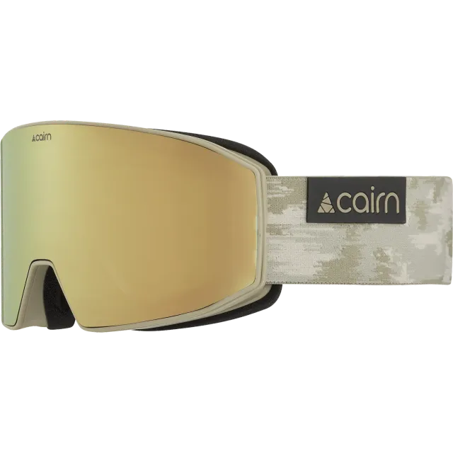 Cairn Bera L Pure CLX3 skidglasögon Khaki 2 linser