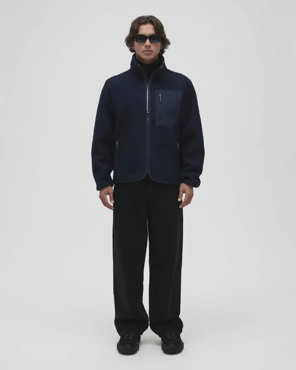 Black Crows Volup fleecejacka navy varm herr