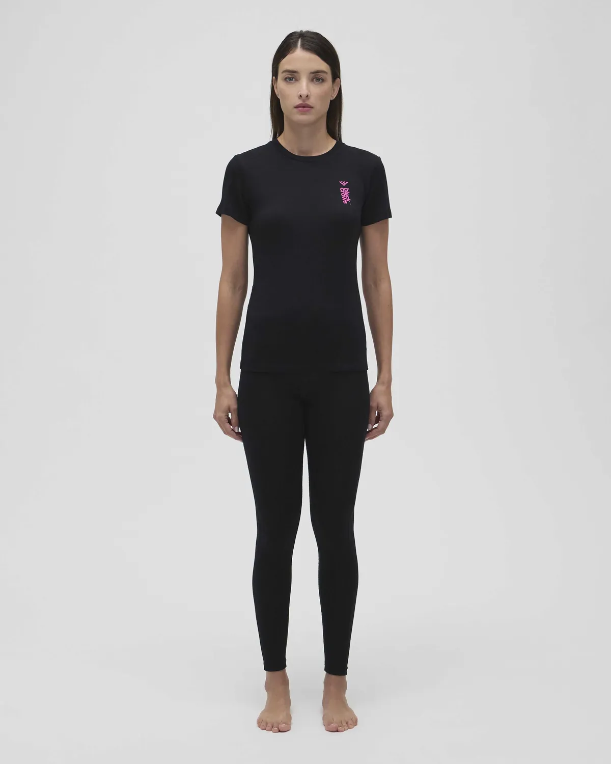 Black Crows Merino t-shirt dam svart kortärm