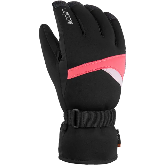 Cairn Styl Pure J skidhandskar junior neon pink varm