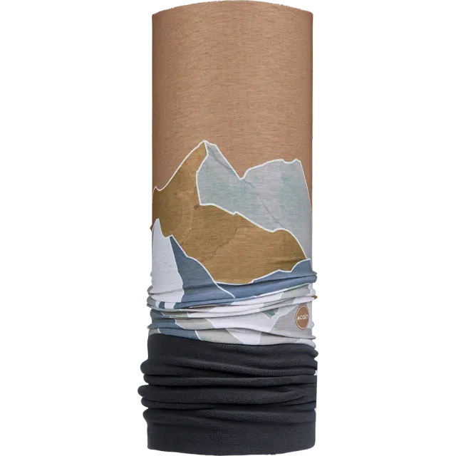 Cairn Malawi Polar Tube halsvärmare coffee mountain fleece