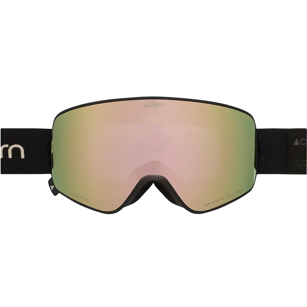 Cairn Magnitude CLX3 skidglasögon matte black leopard magnetlins