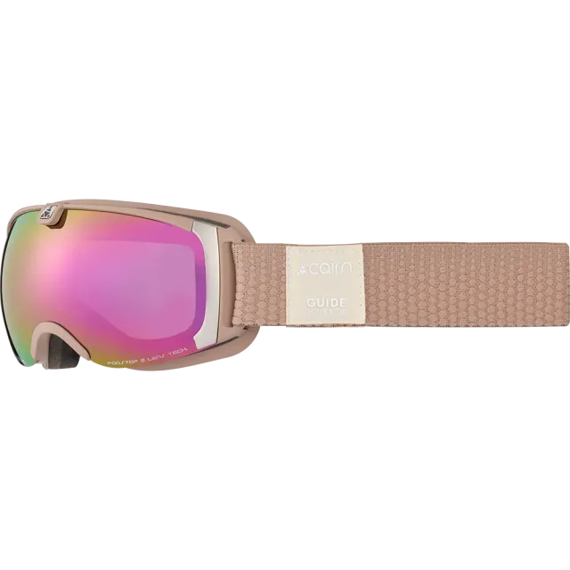 Cairn Pearl SPX3 skidglasögon matte latte pink solskydd 3