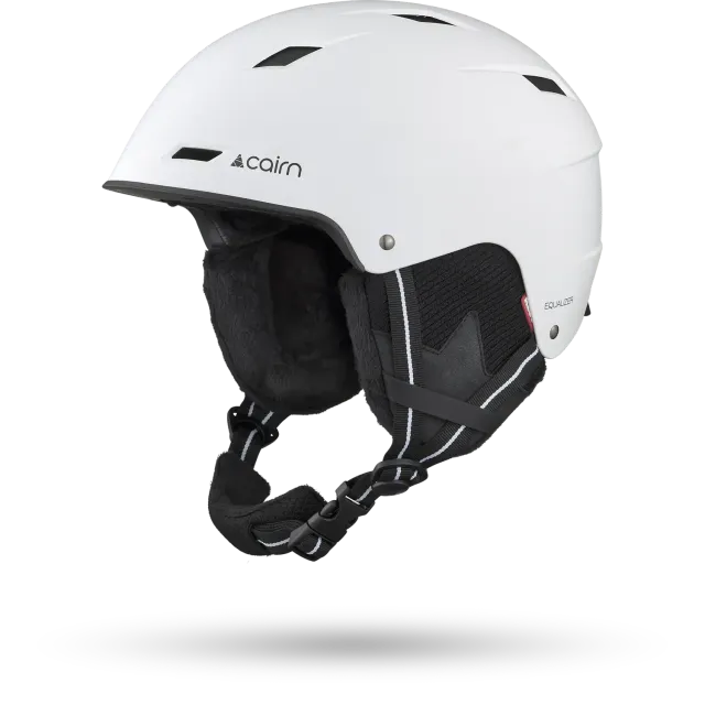 Cairn Equalizer Pure Mat White skidhjälm vit