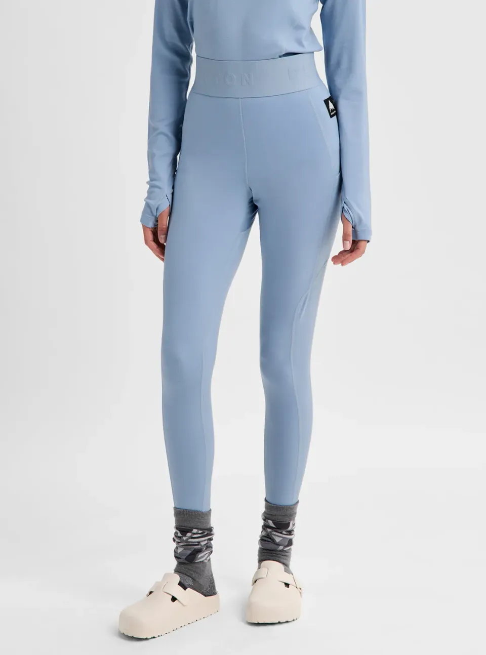 Burton Merino Blend Midweight underställsbyxor True Black ull
