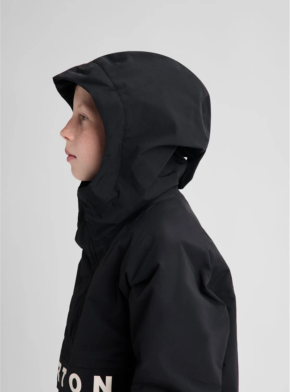 Burton Frostner 2L Anorak barnjacka True Black vattentät