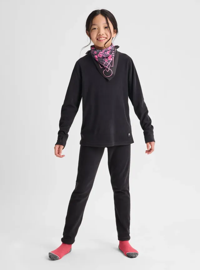 Burton Fleece Base Layer underställsset barn True Black fleece