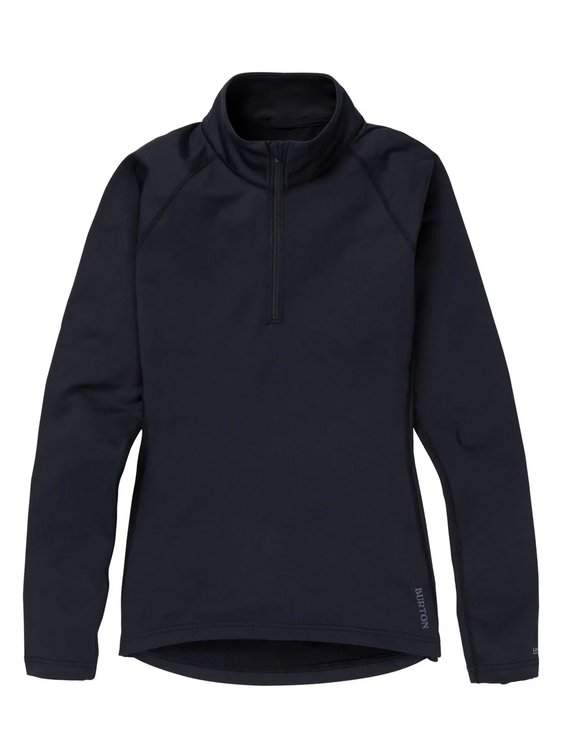 Burton Heavyweight X underställströja quarter-zip svart varm