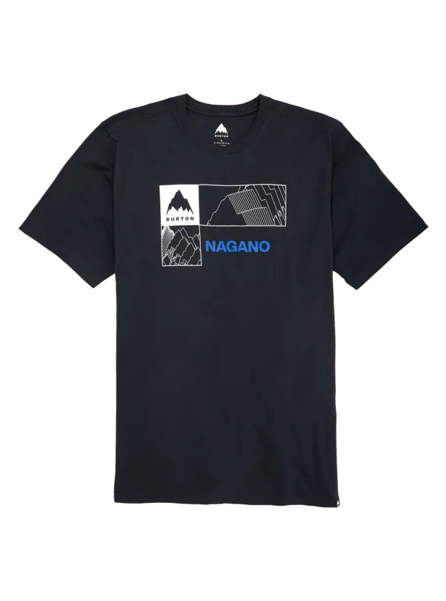 Burton Local t-shirt svart kort ärm mjuk bomull