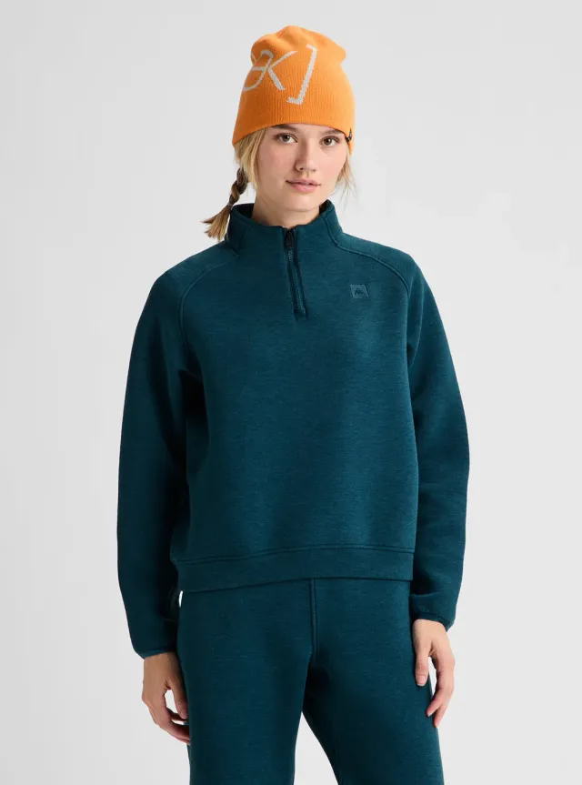 Burton SpaceCloud 1/4 Zip tröja dam Tencel