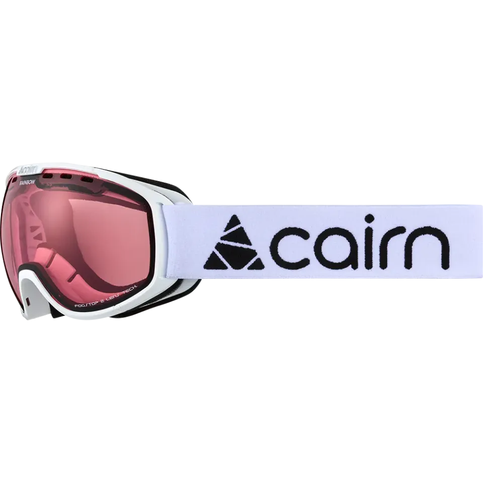 Cairn Sport Blaze M SPX1 Shiny White Pink skidglasögon kat 1
