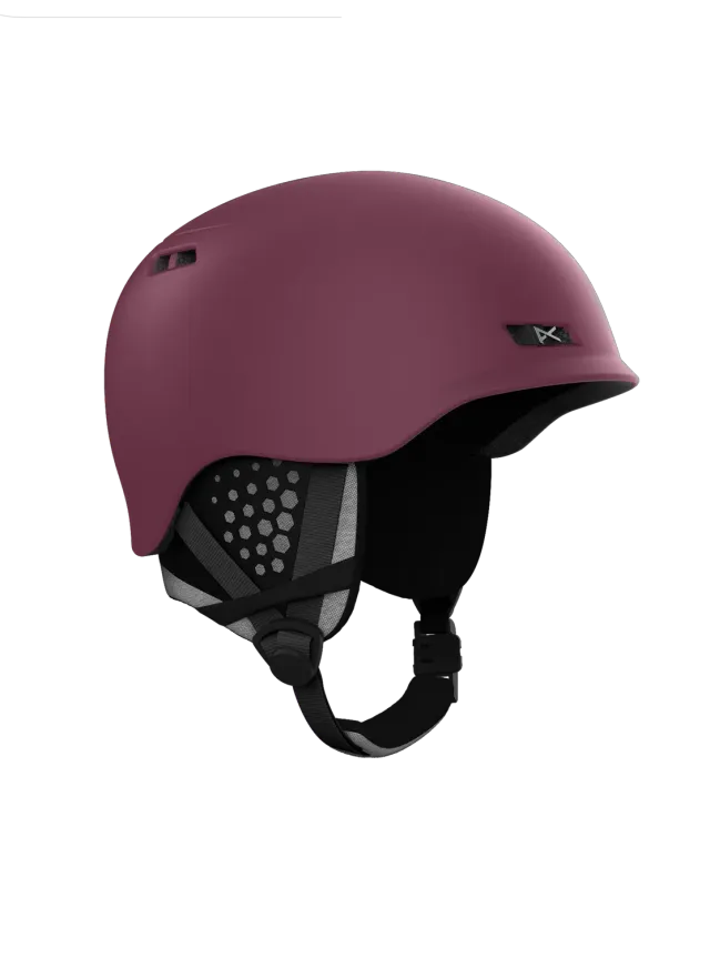 Burton Anon Rodan snowboardhjälm Deep Cherry magnetspänne