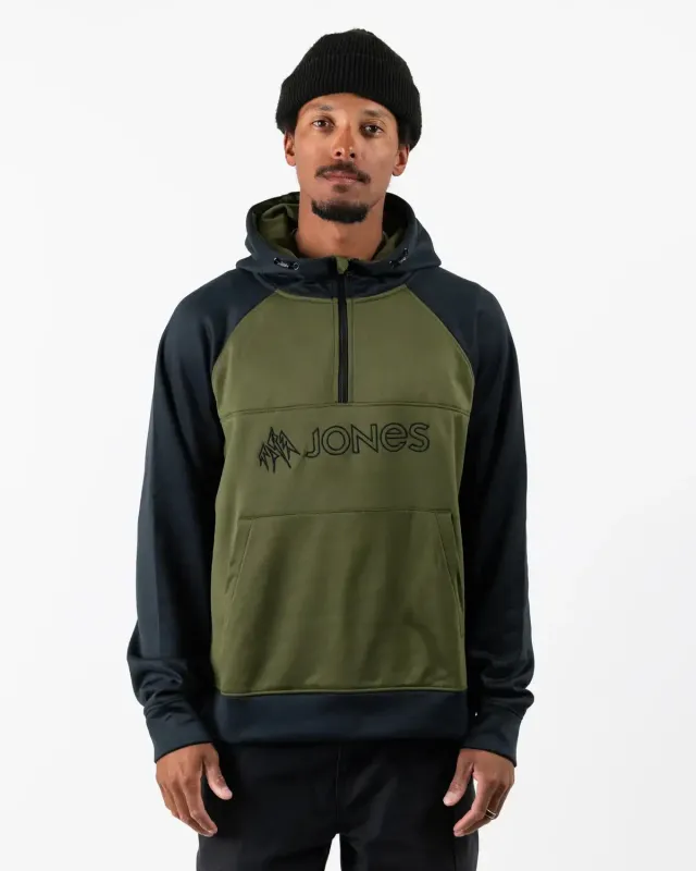 Jones Recycled Fleece Riding Hoodie 2026 huvtröja mellanlager