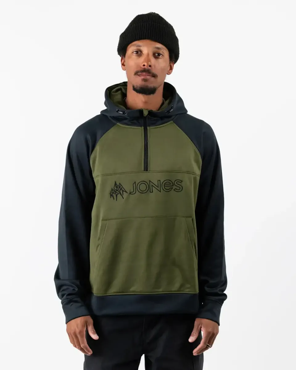 Jones Recycled Fleece Riding Hoodie 2026 huvtröja mellanlager