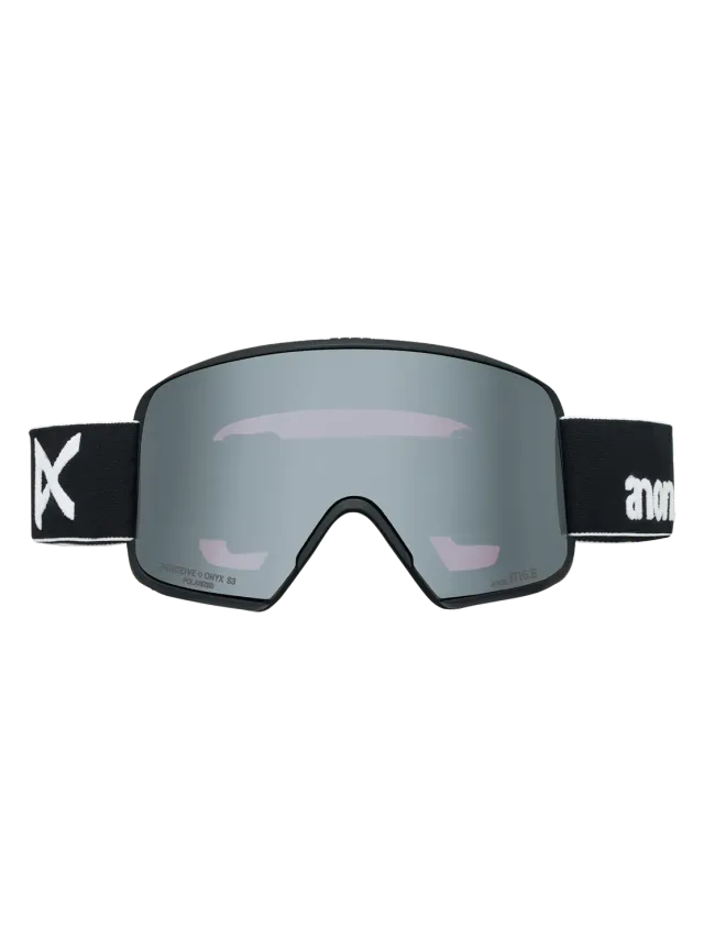 Anon M6S skidglasögon Black polariserad magnetlins