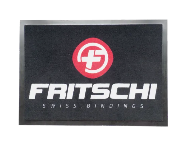 Fritschi Fussmatte dörrmatta svart logotyp