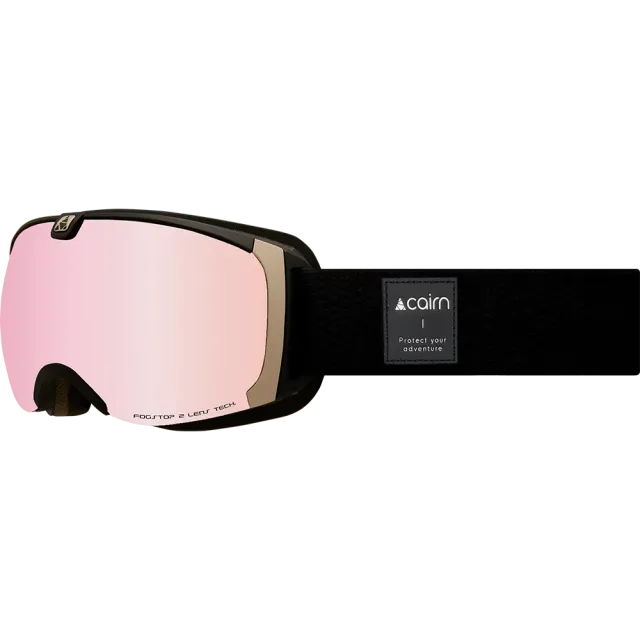 Cairn Pearl SPX1 skidglasögon matte black silver kat 1