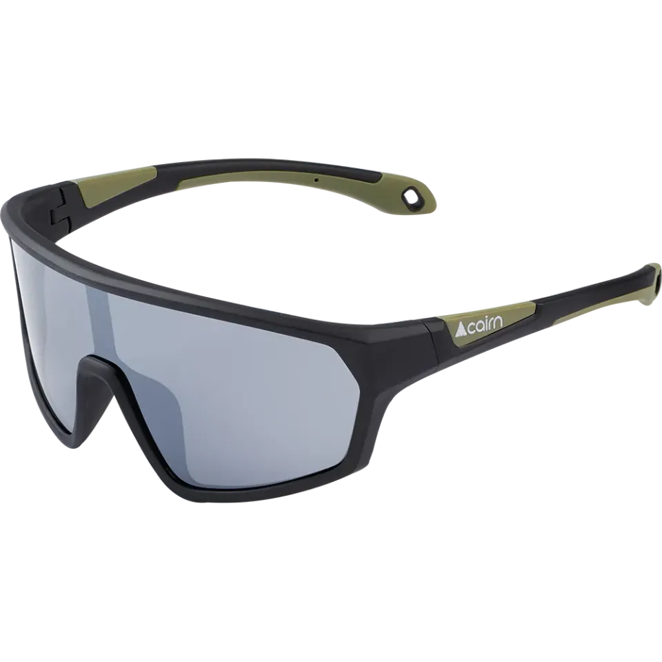 Cairn Rocket J junior sportglasögon mat black khaki lätt