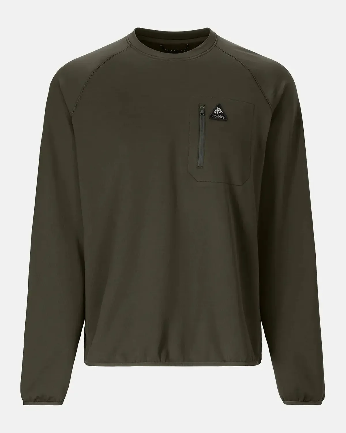 Jones Flagship Grid Fleece tröja herr svart stretch
