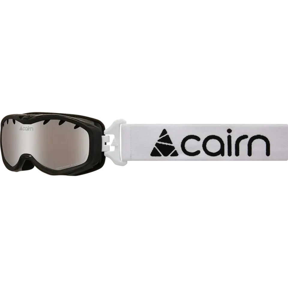 Cairn Sport Rush SPX3 Shiny Black White skidglasögon imfri