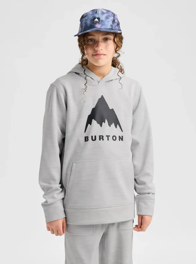 Burton Oak Pullover barn hoodie Spiced Chai mjuk