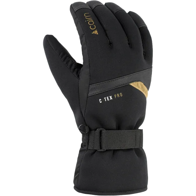 Cairn Styl Pro R skidhandskar black coffee Primaloft