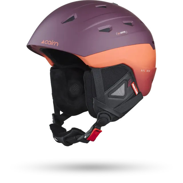 Cairn Xplorer Pure Mat Burgundy skidhjälm 56/58 – RECCO