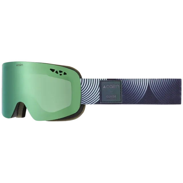 Cairn Origin Pure CLX3 skidglasögon matte black jade