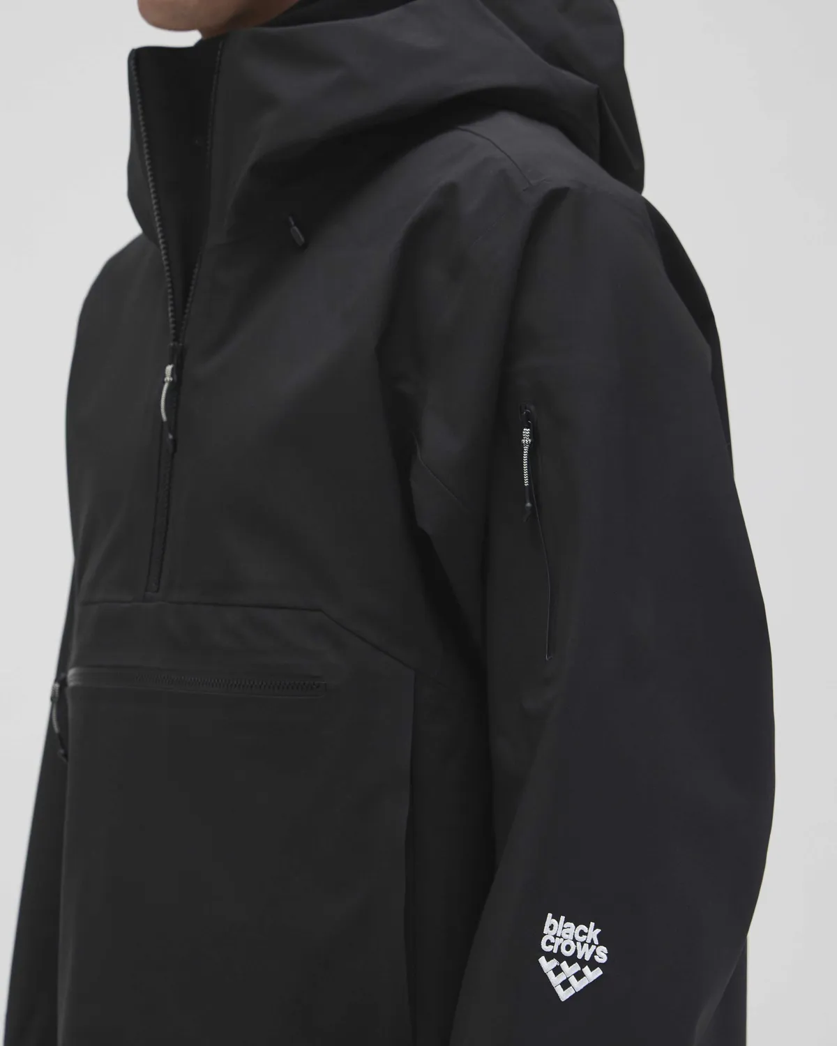 Black Crows Stratus 3L skidanorak herr svart L vindskydd