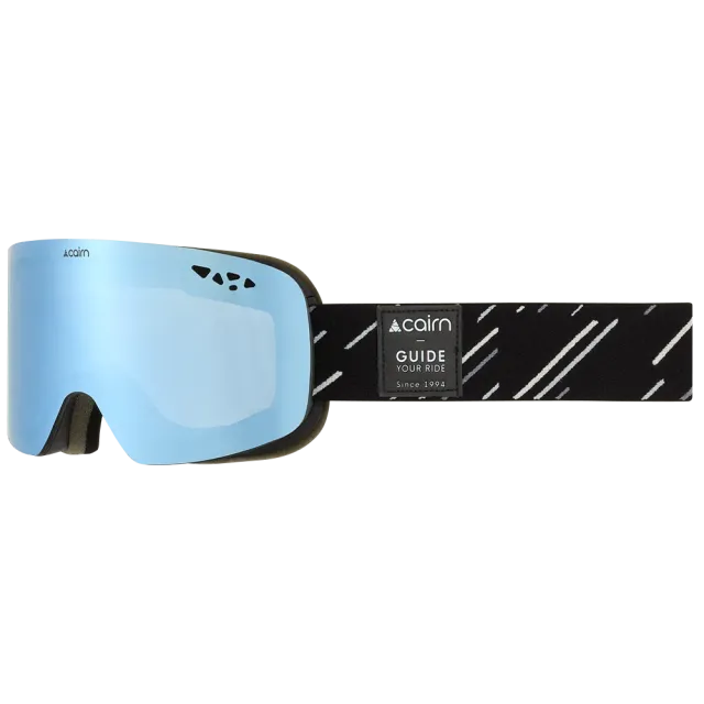 Cairn Origin Pure CLX3 skidglasögon svart blå kat 3