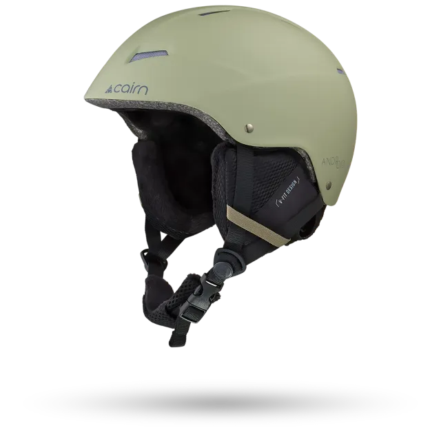 Cairn Android skidhjälm Mat Light Khaki ABS V-FIT
