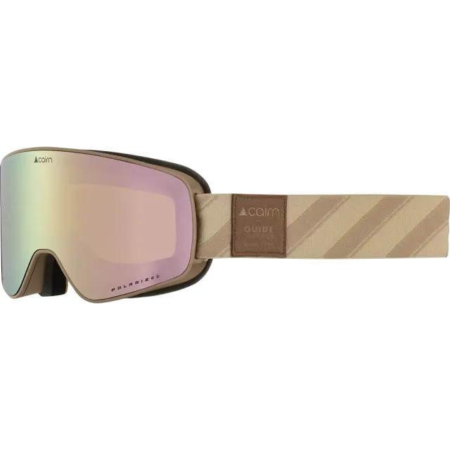 Cairn Magnitude CLX3 skidglasögon biscuit polariserade
