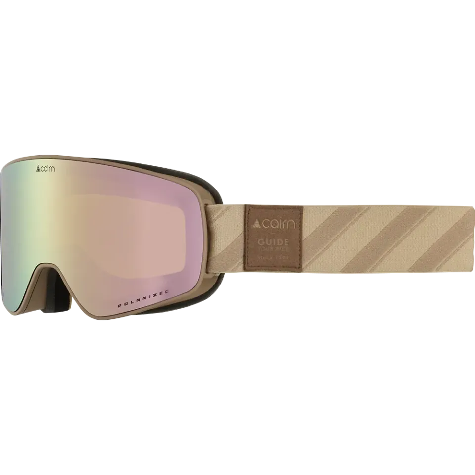 Cairn Magnitude CLX3 skidglasögon biscuit polariserade