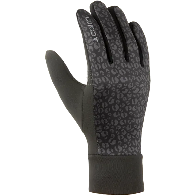 Cairn Warm Touch skidhandskar Black Leopard touch