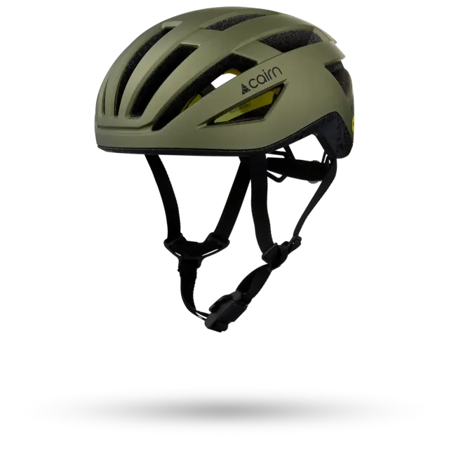 Cairn Sport Atom MIPS cykelhjälm mat olive road gravel
