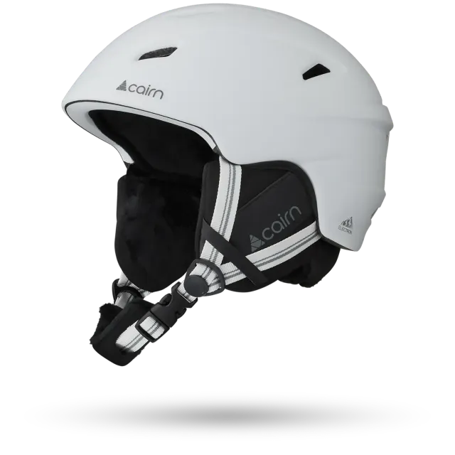 Cairn Sport Electron Mat White hjälm – lätt skidhjälm