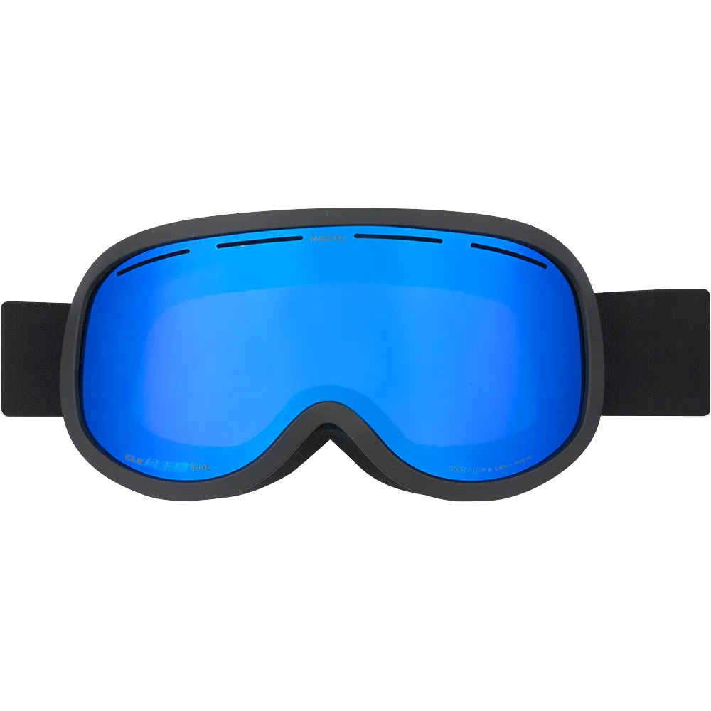 Cairn Maestro CLX3 skidglasögon mat black blue kat 3
