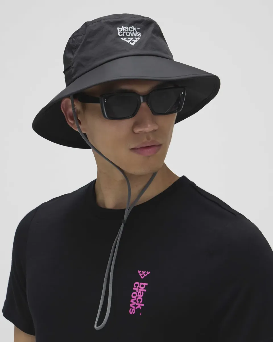 Black Crows Boonus Brimmer solhatt svart L/XL bredbrättad