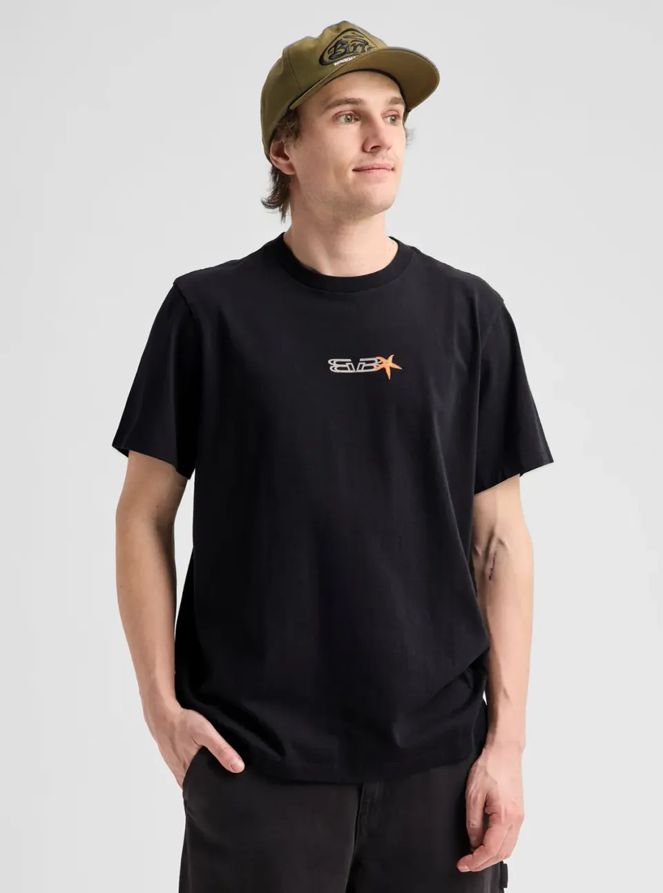 Burton Blossom 27 t-shirt True Black ekologisk
