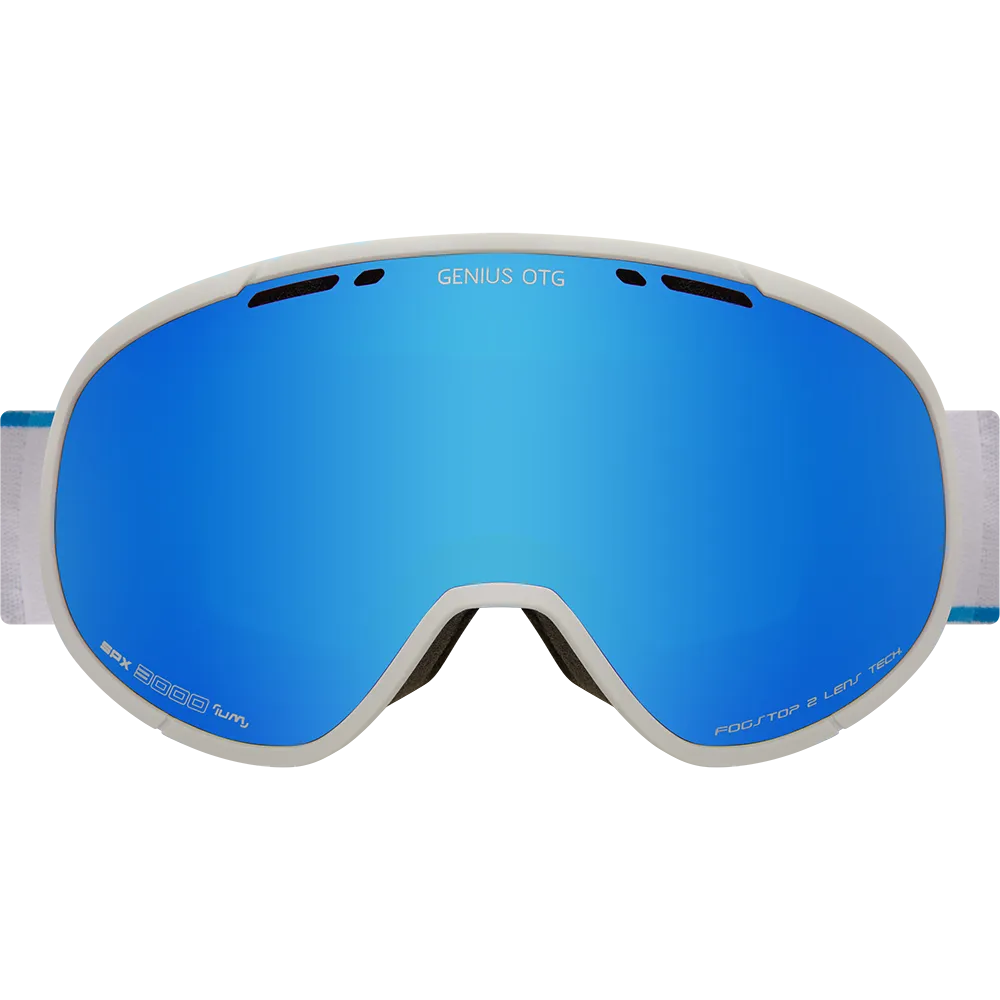 Cairn Genius OTG SPX3 skidglasögon White Blue glasögon