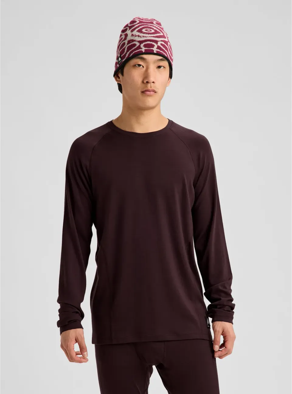 Burton Merino Blend Midweight underställströja Mineral Blue