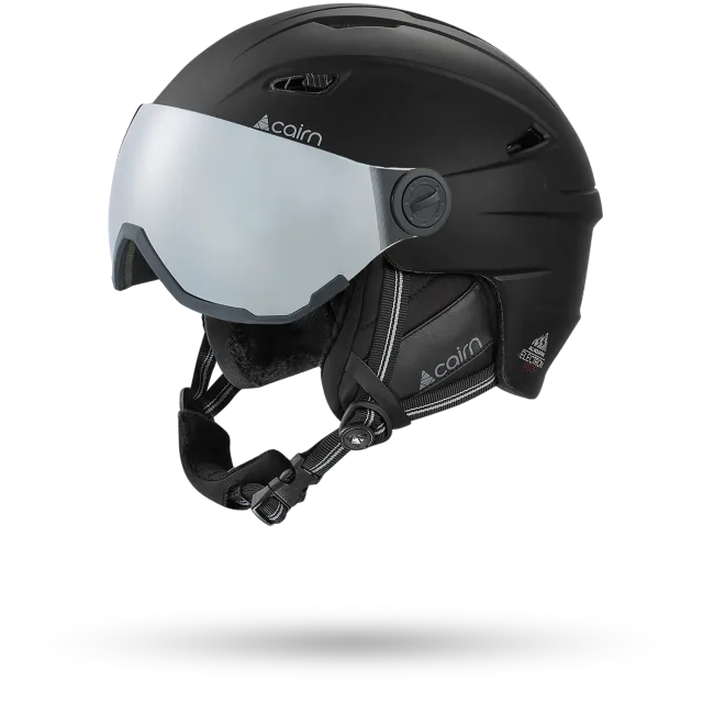 Cairn Electron Visor skidhjälm Mat Black 55/56