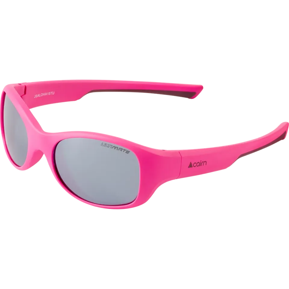 Cairn Aloha Mat barnsolglasögon Neon Pink täckande